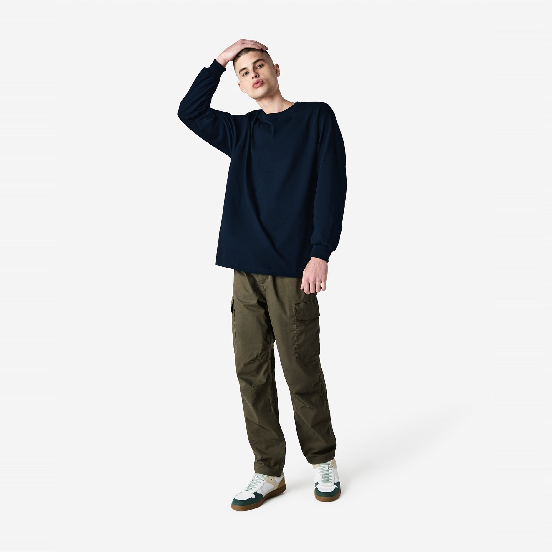 Heavyweight Cotton Unisex Long Sleeve T-Shirt