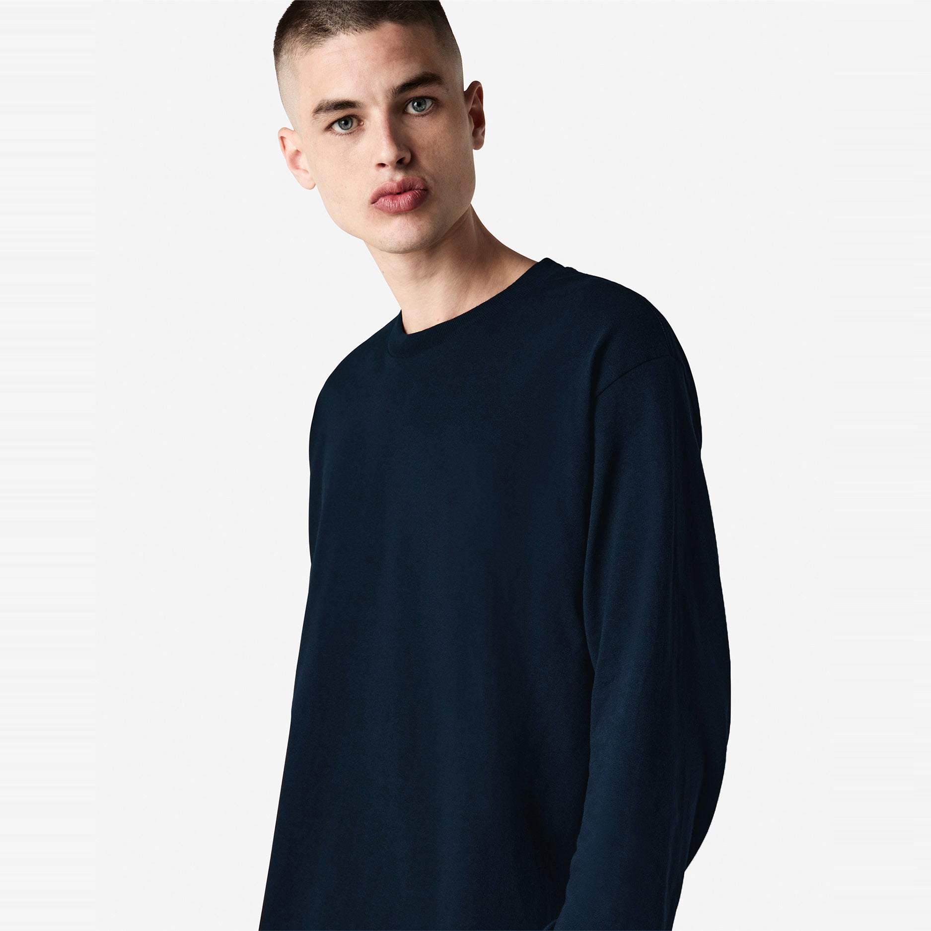 Heavyweight Cotton Unisex Long Sleeve T-Shirt