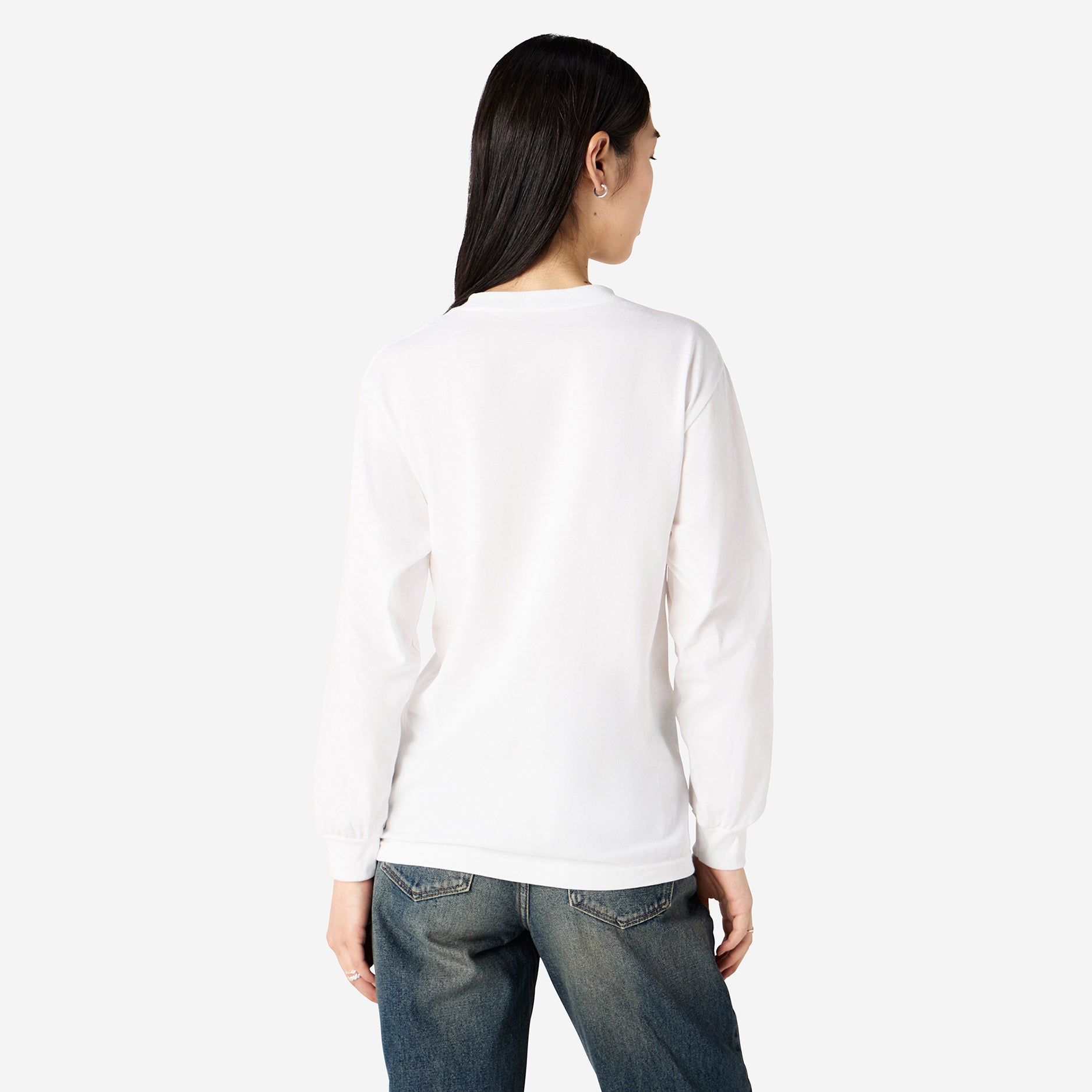 Heavyweight Cotton Unisex Long Sleeve T-Shirt