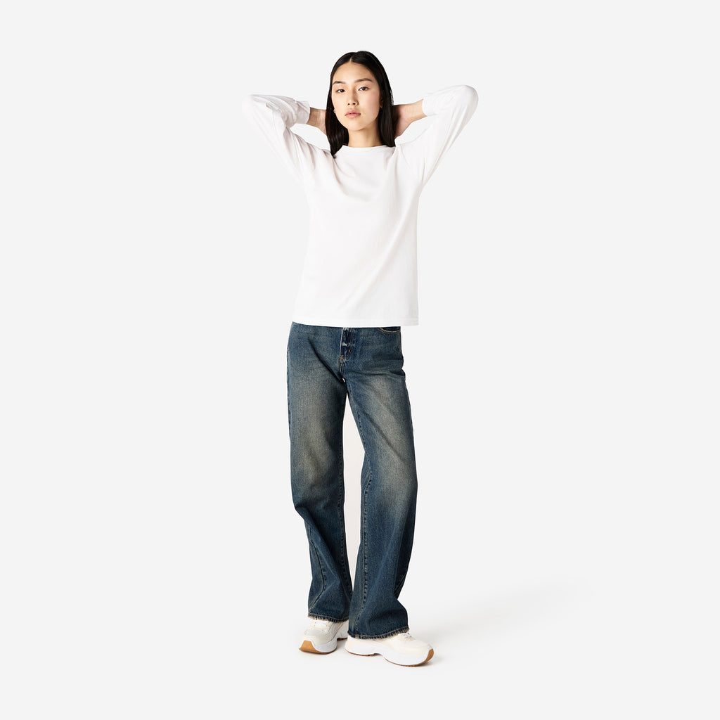 Heavyweight Cotton Unisex Long Sleeve T-Shirt