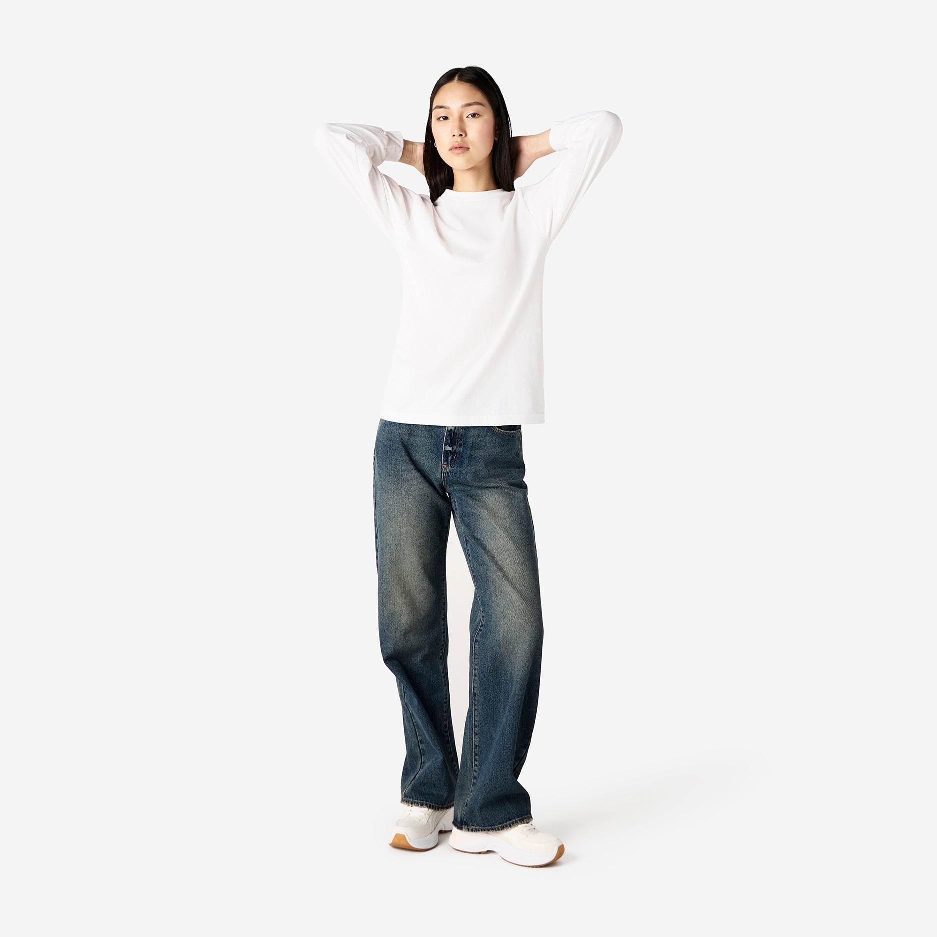 Heavyweight Cotton Unisex Long Sleeve T-Shirt