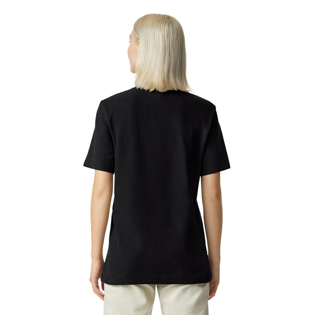 Unisex Pique Mockneck