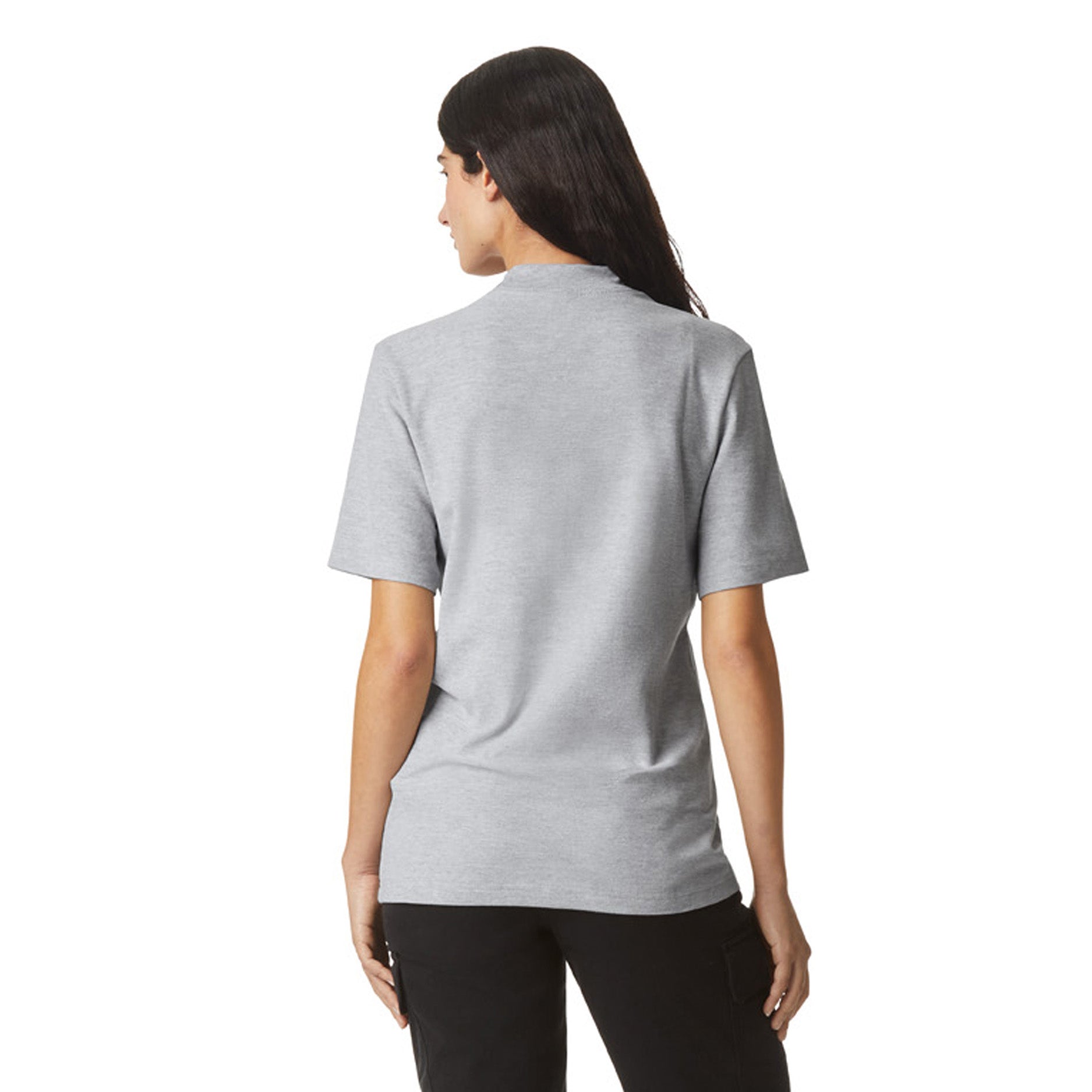 Unisex Pique Mockneck