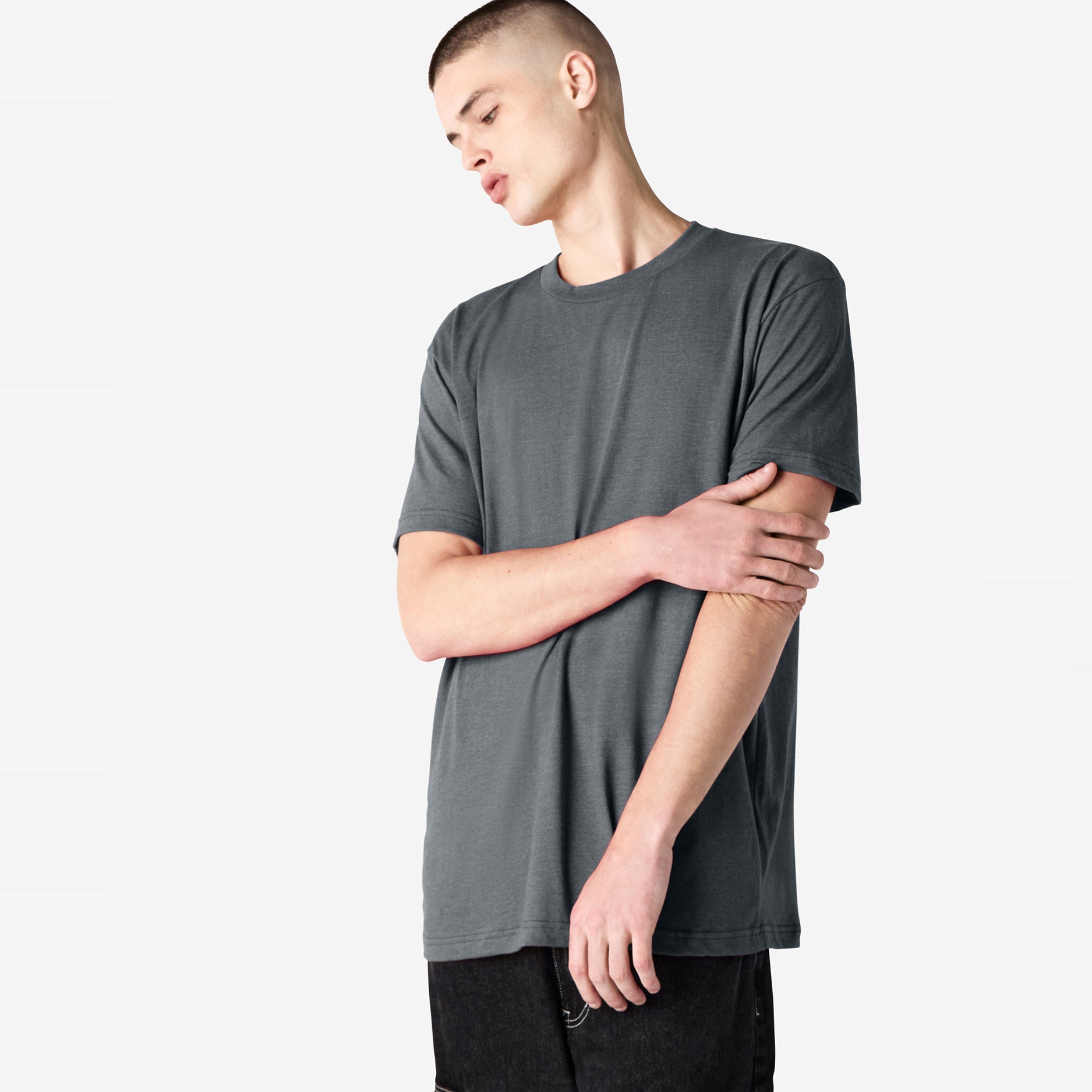 Unisex CVC Short Sleeve T-Shirt