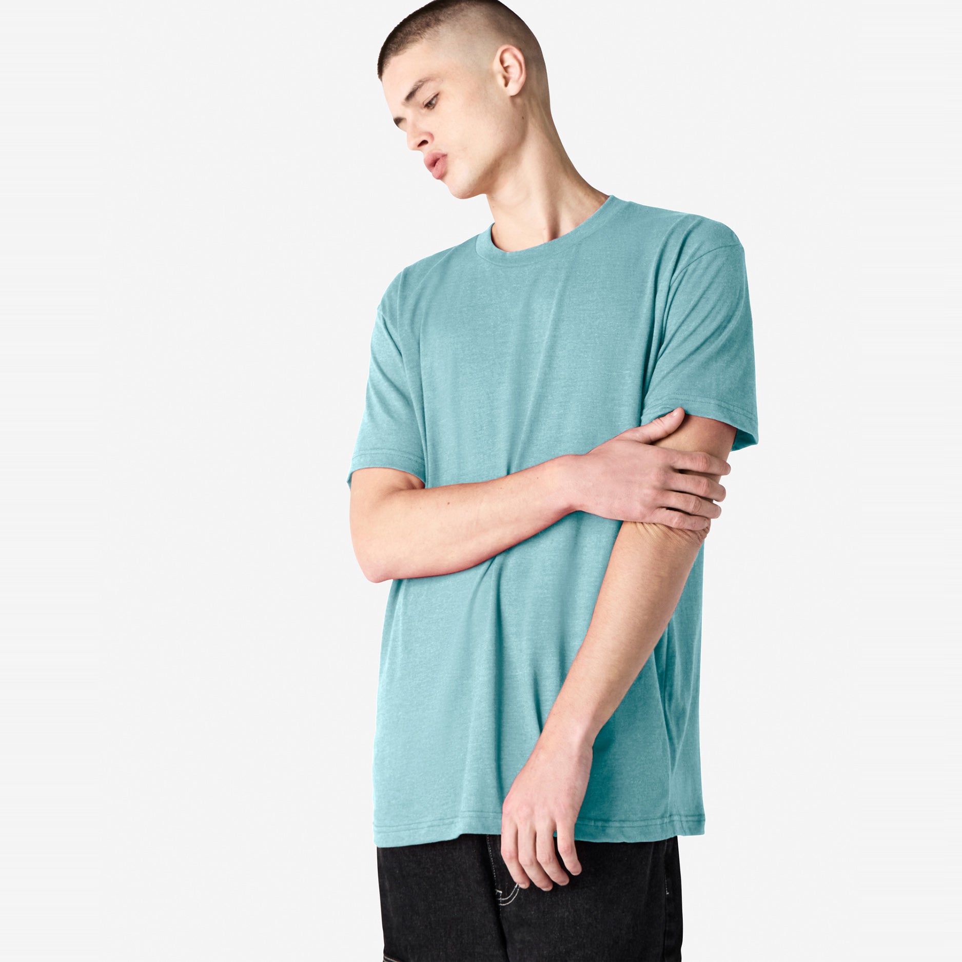Unisex CVC Short Sleeve T-Shirt