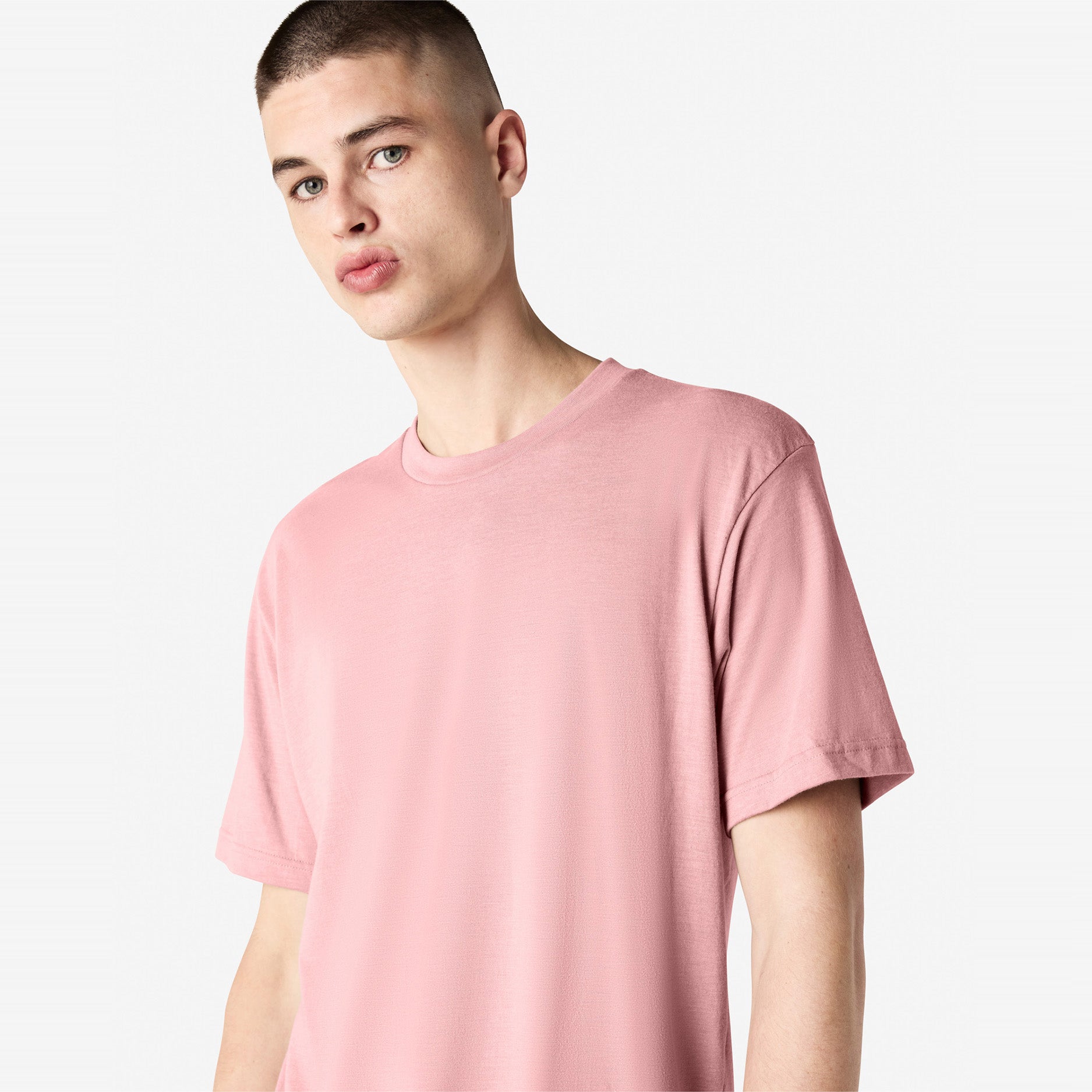 Unisex CVC Short Sleeve T-Shirt