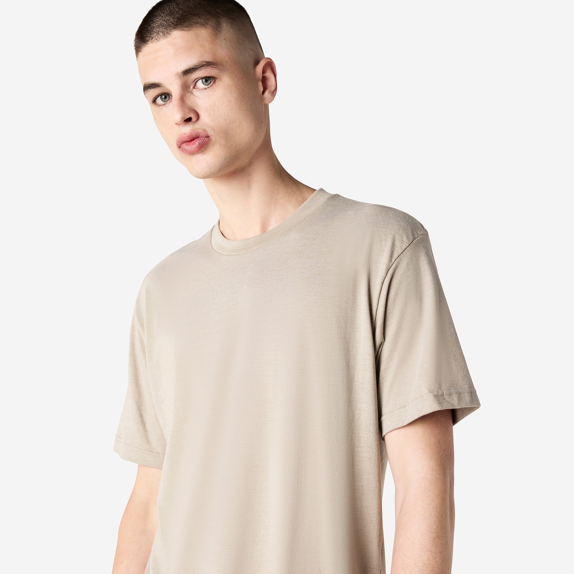 Unisex CVC Short Sleeve T-Shirt
