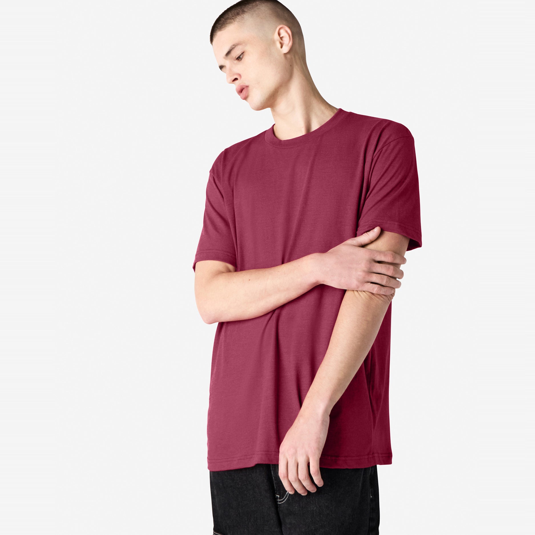 Unisex CVC Short Sleeve T-Shirt