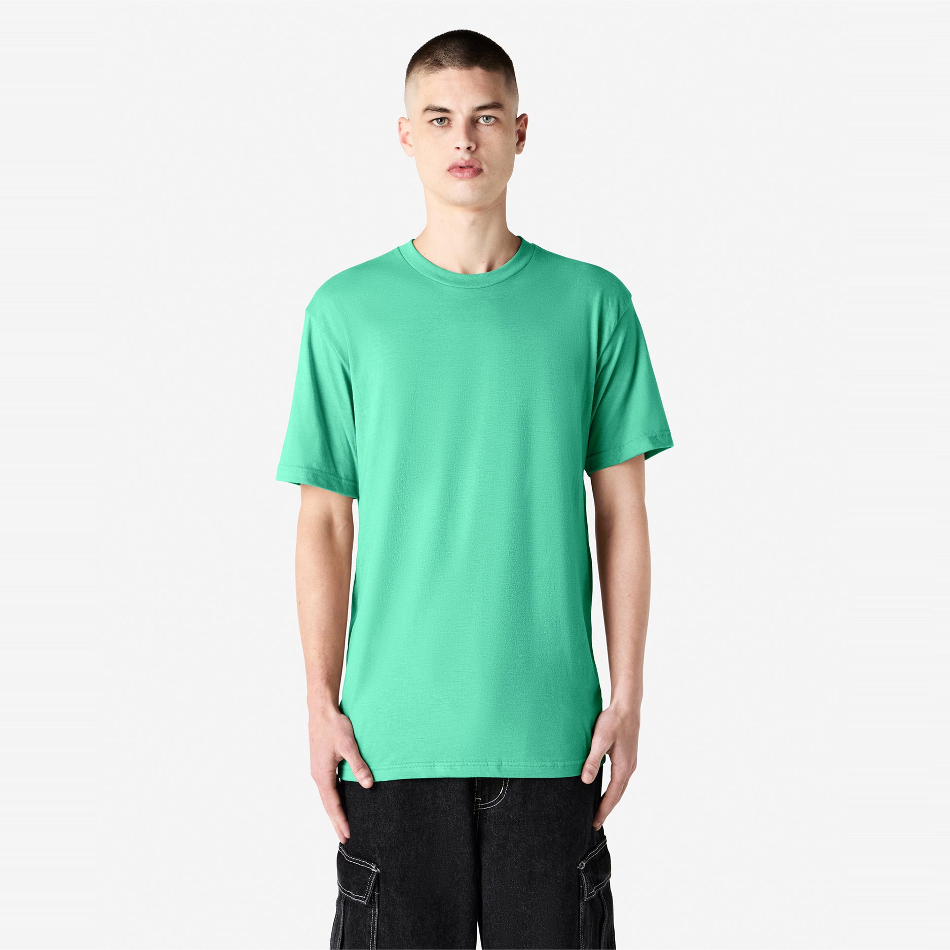 Unisex CVC Short Sleeve T-Shirt