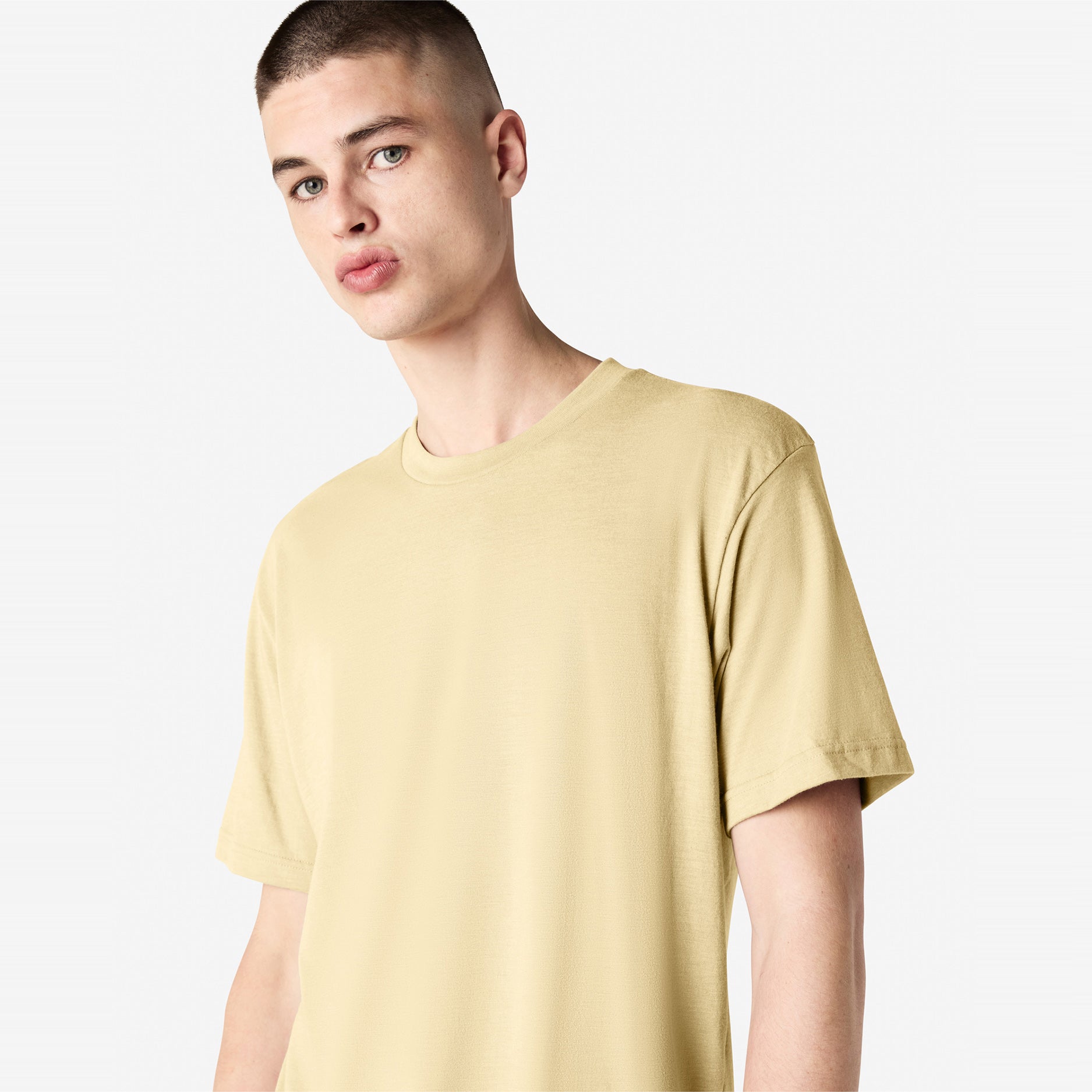 Unisex CVC Short Sleeve T-Shirt