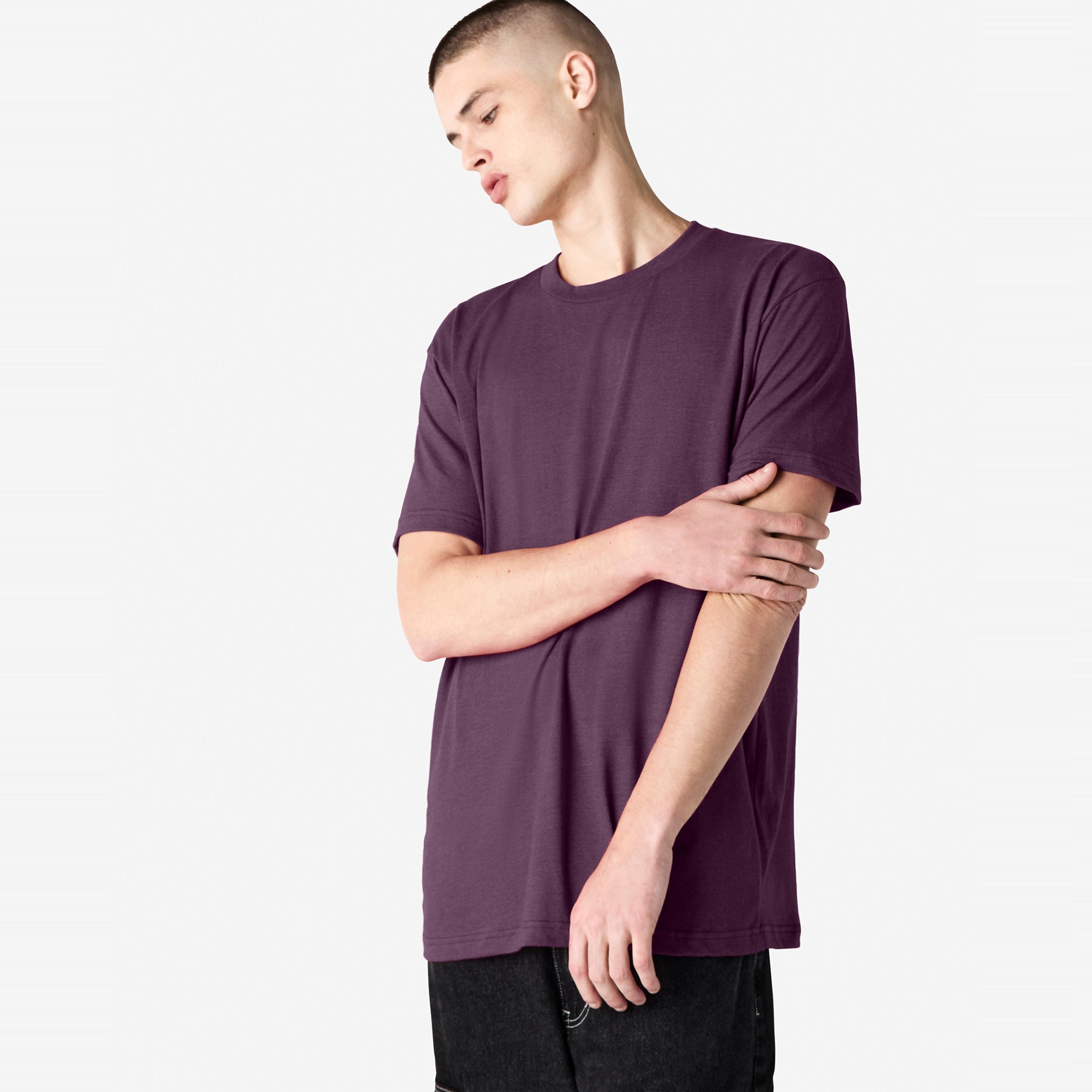 Unisex CVC Short Sleeve T-Shirt