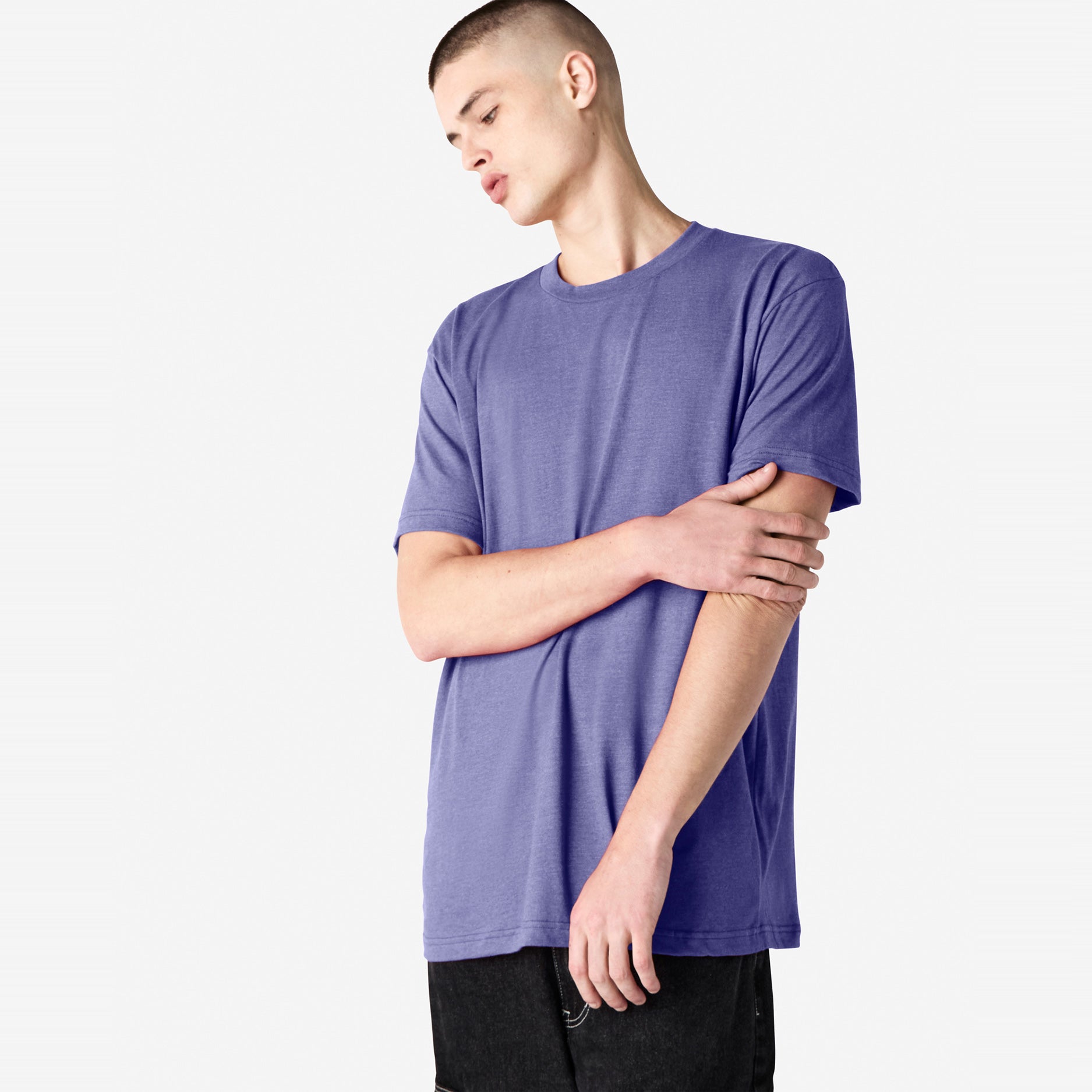 Unisex CVC Short Sleeve T-Shirt