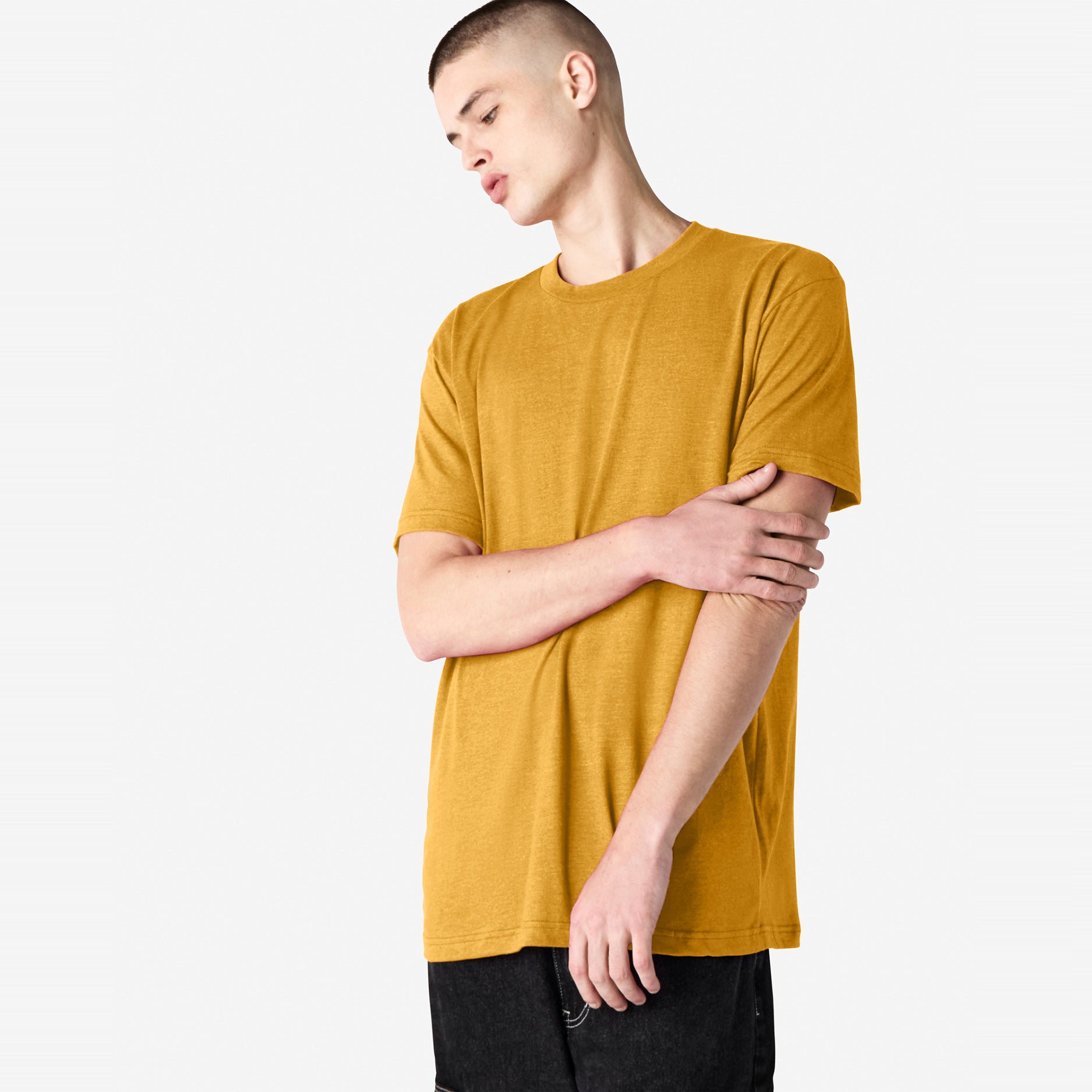Unisex CVC Short Sleeve T-Shirt