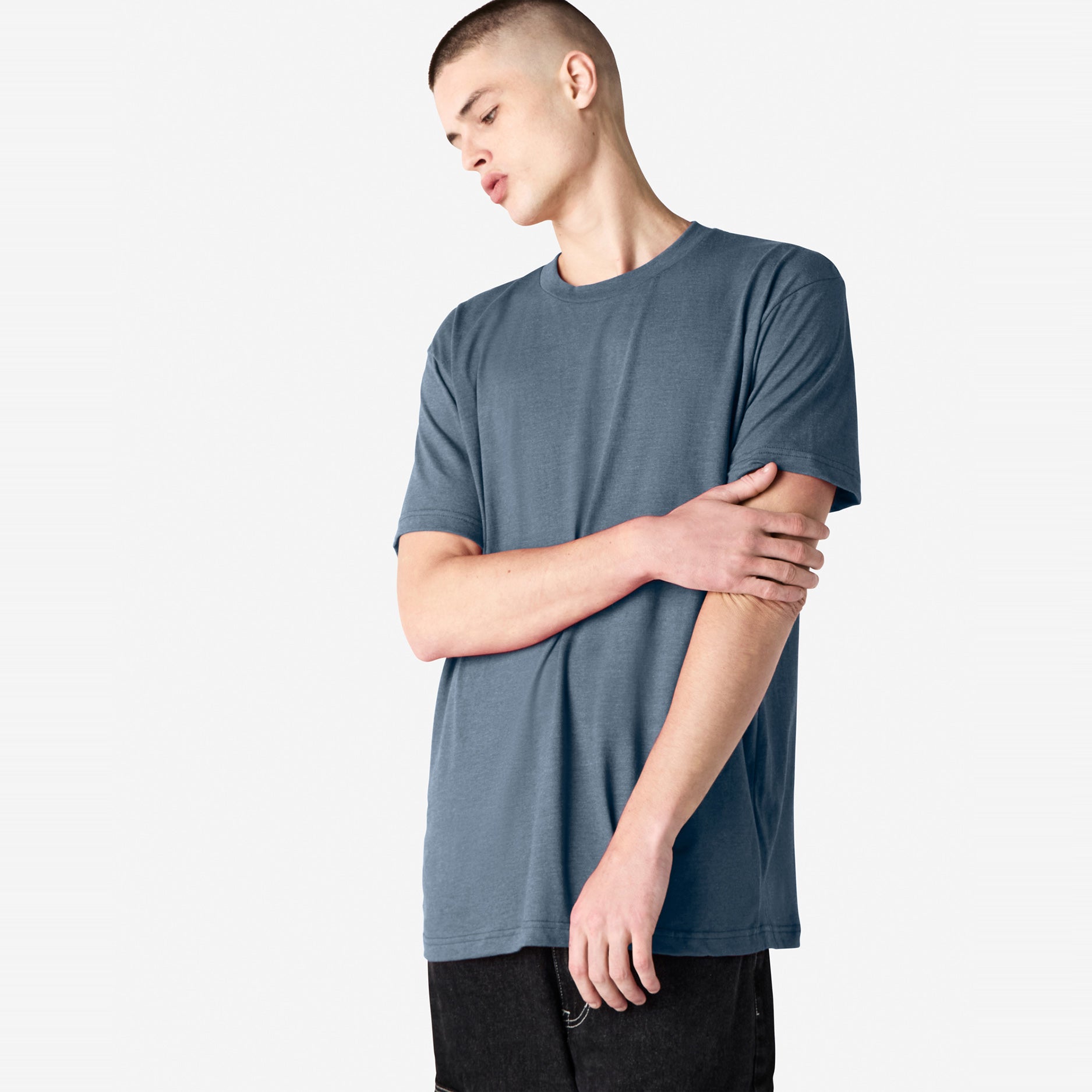 Unisex CVC Short Sleeve T-Shirt