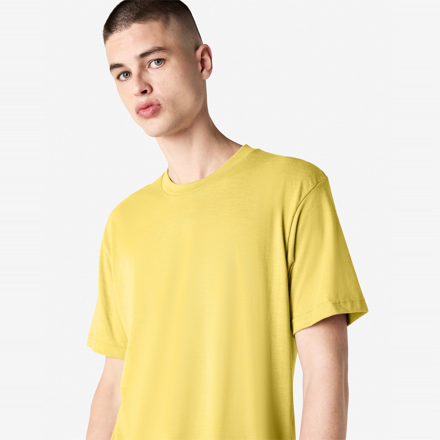 Unisex CVC Short Sleeve T-Shirt