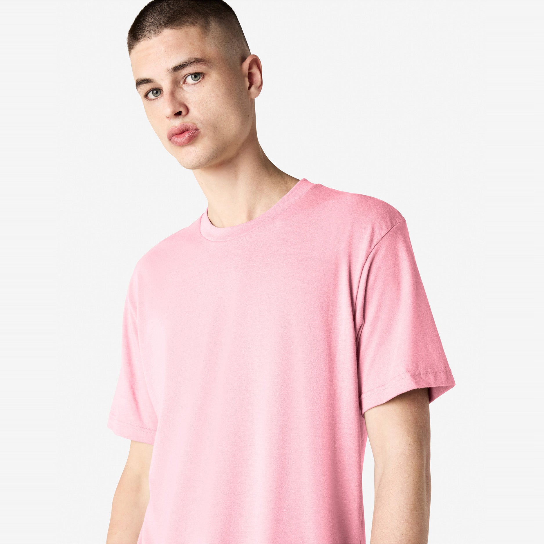 Unisex CVC Short Sleeve T-Shirt