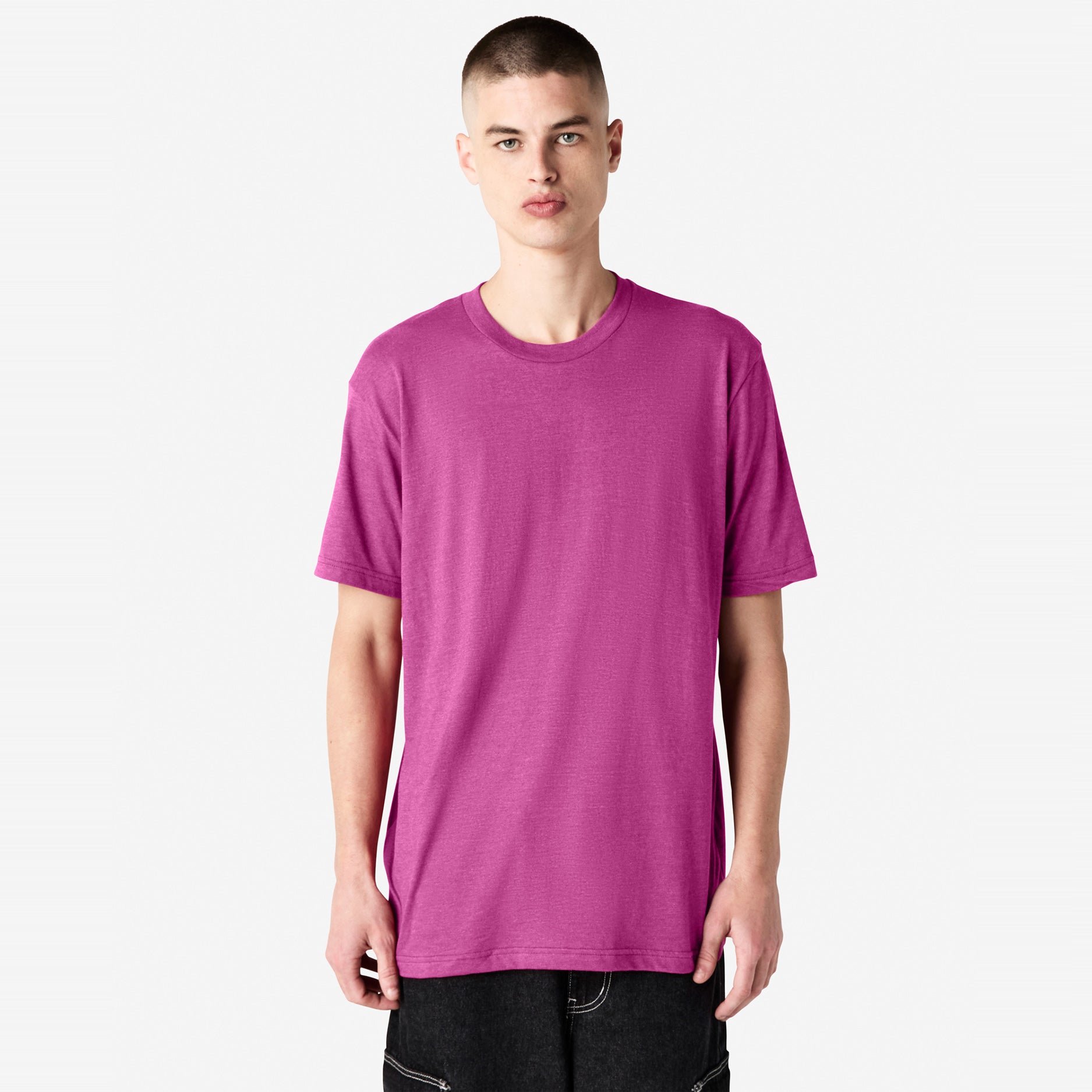 Unisex CVC Short Sleeve T-Shirt