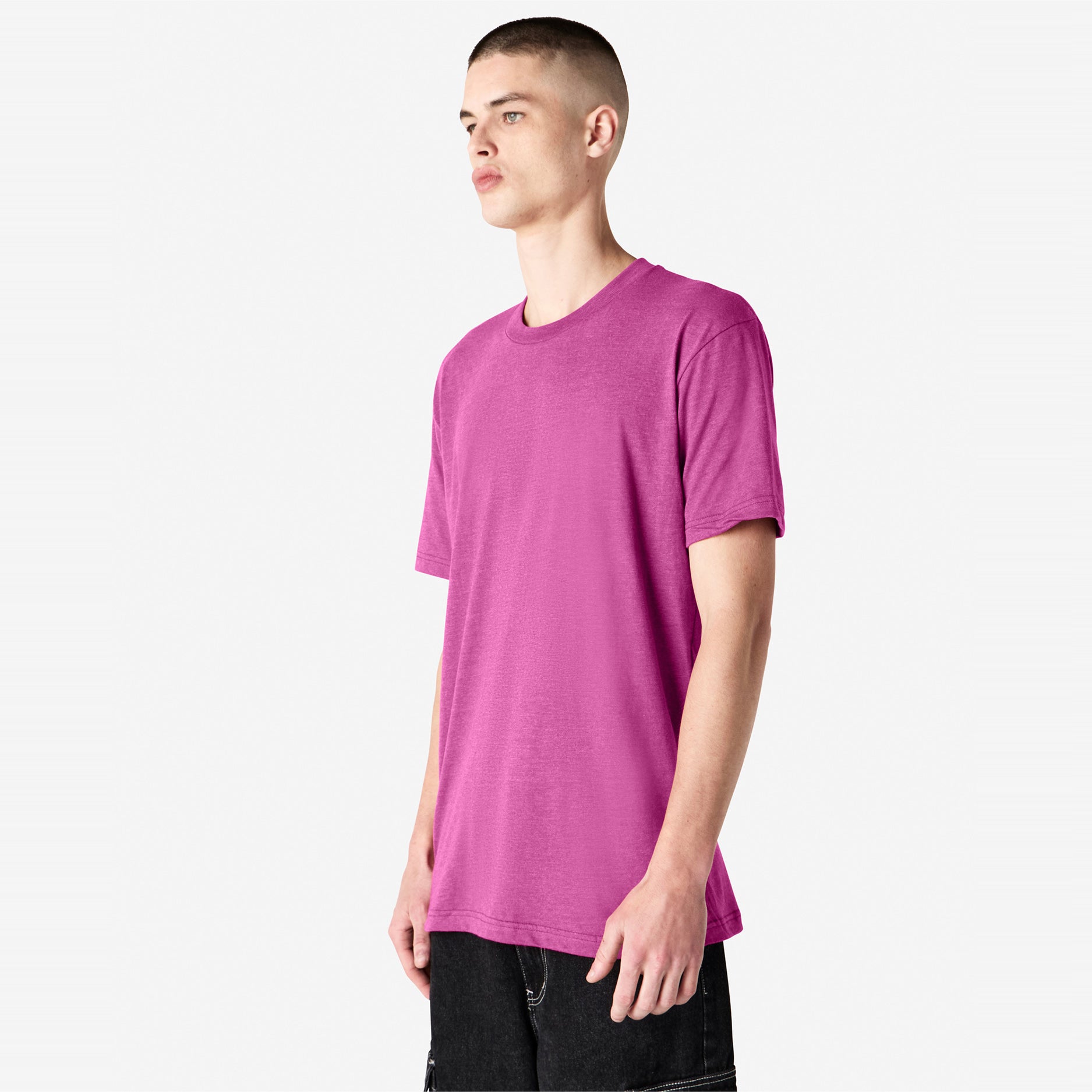 Unisex CVC Short Sleeve T-Shirt