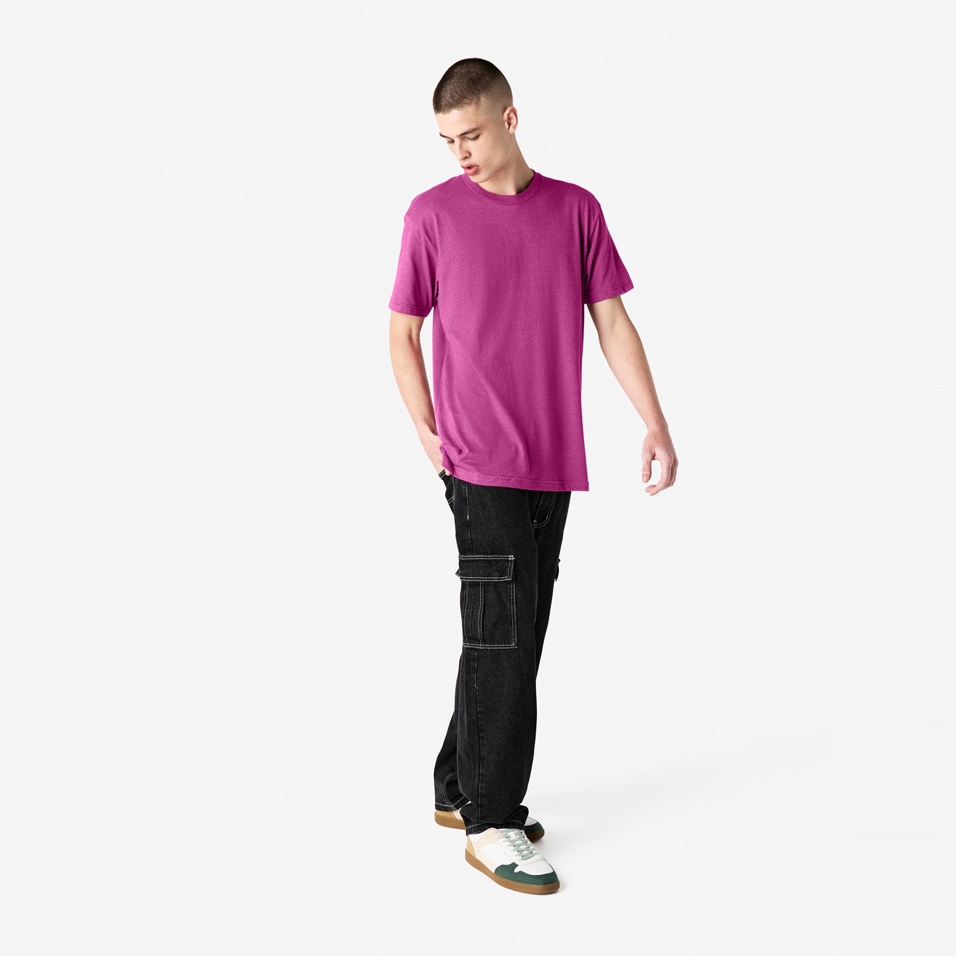 Unisex CVC Short Sleeve T-Shirt