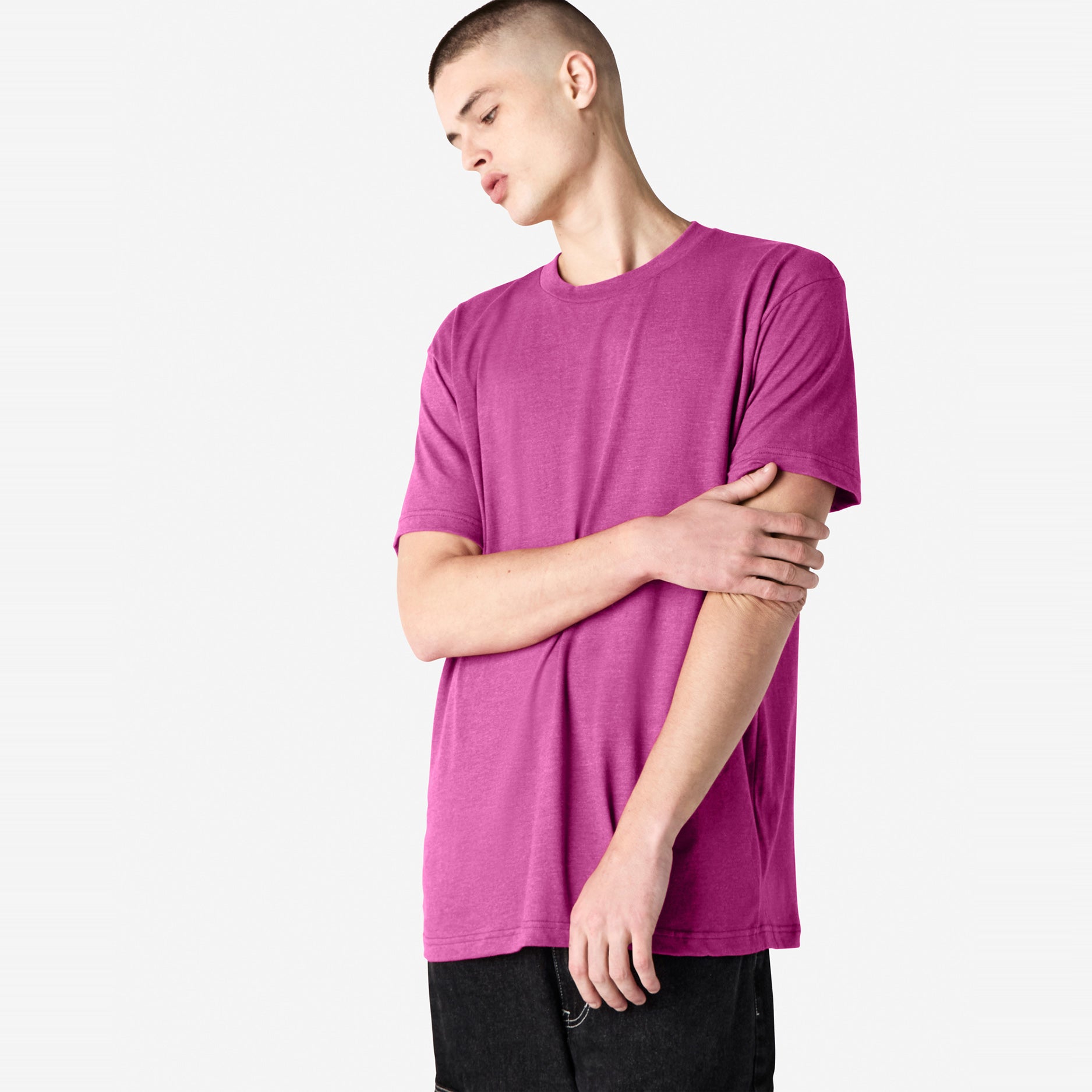 Unisex CVC Short Sleeve T-Shirt