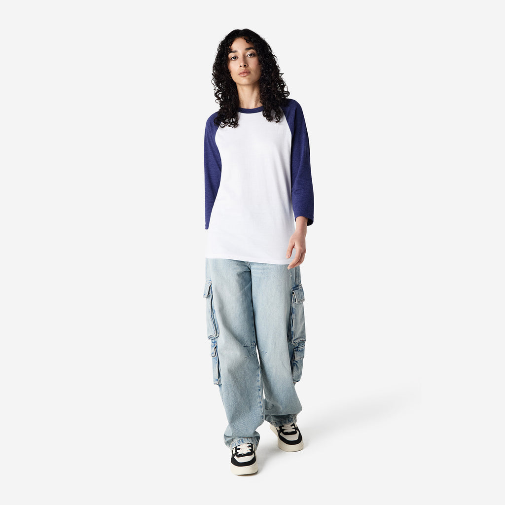 CVC Unisex Raglan T-shirt