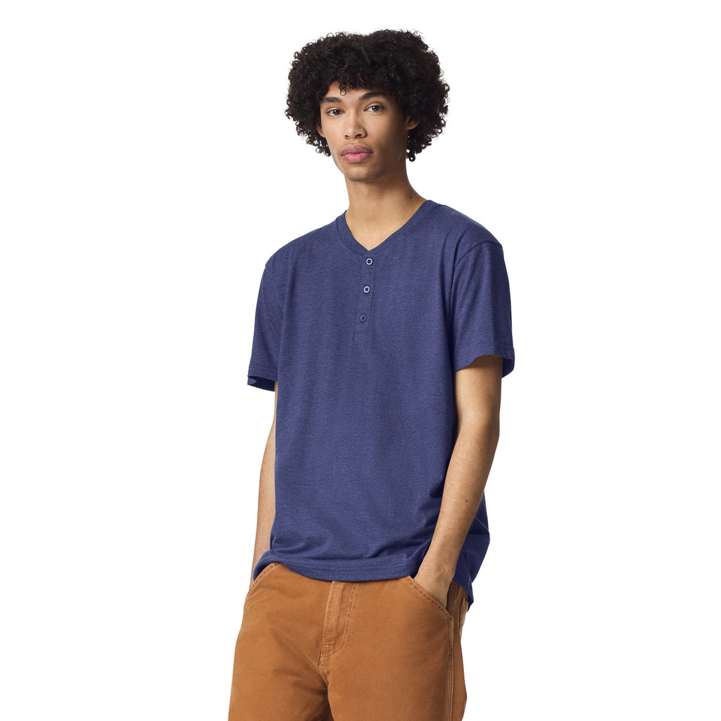CVC Unisex Henley T-shirt