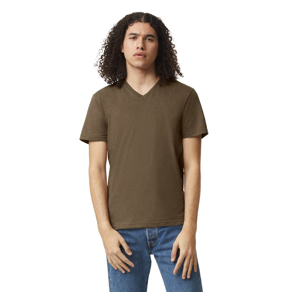 CVC Unisex V-neck T-shirt