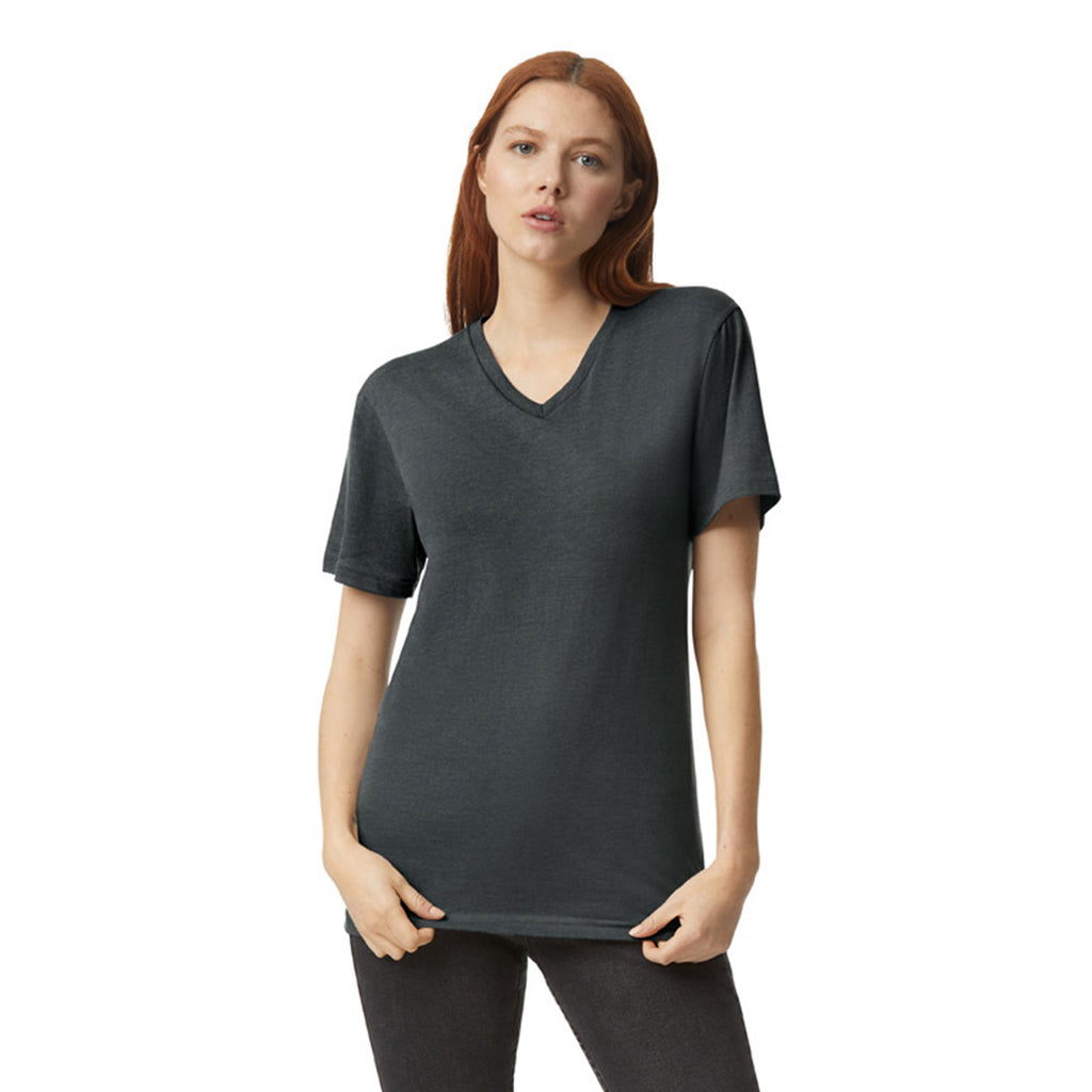 CVC Unisex V-neck T-shirt