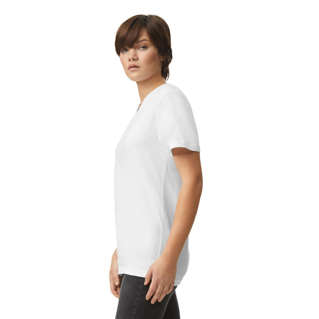 CVC Unisex V-neck T-shirt