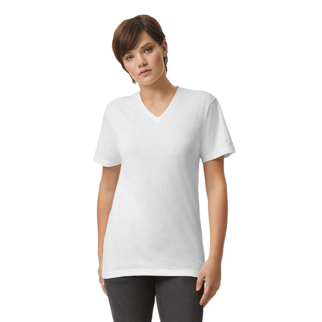 CVC Unisex V-neck T-shirt