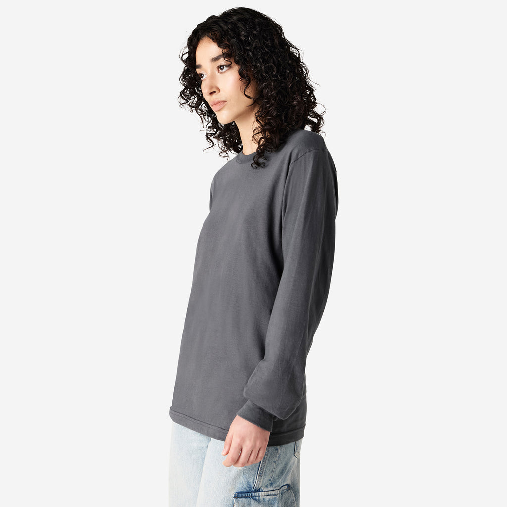 Cotton Long Sleeve Fine Jersey T-shirt