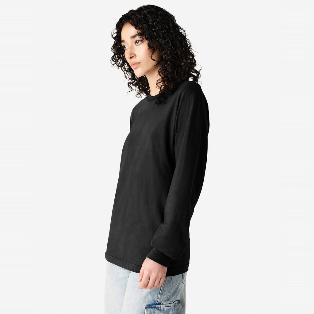 Cotton Long Sleeve Fine Jersey T-shirt