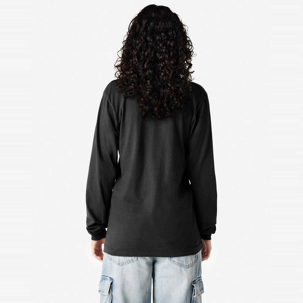 Cotton Long Sleeve Fine Jersey T-shirt