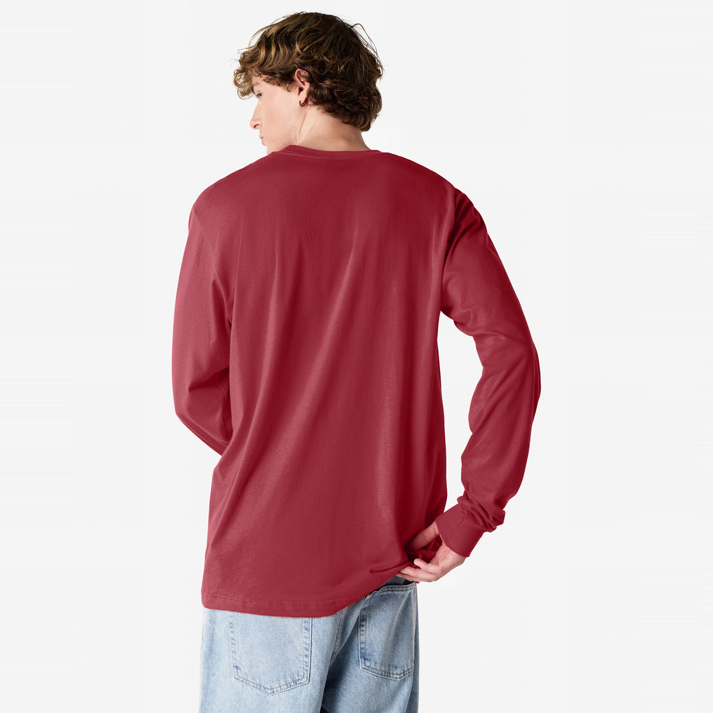 Cotton Long Sleeve Fine Jersey T-shirt