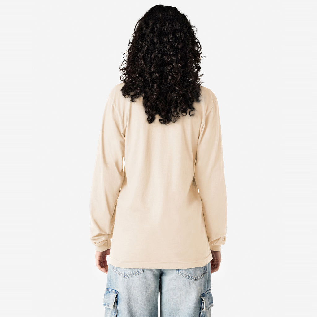 Cotton Long Sleeve Fine Jersey T-shirt