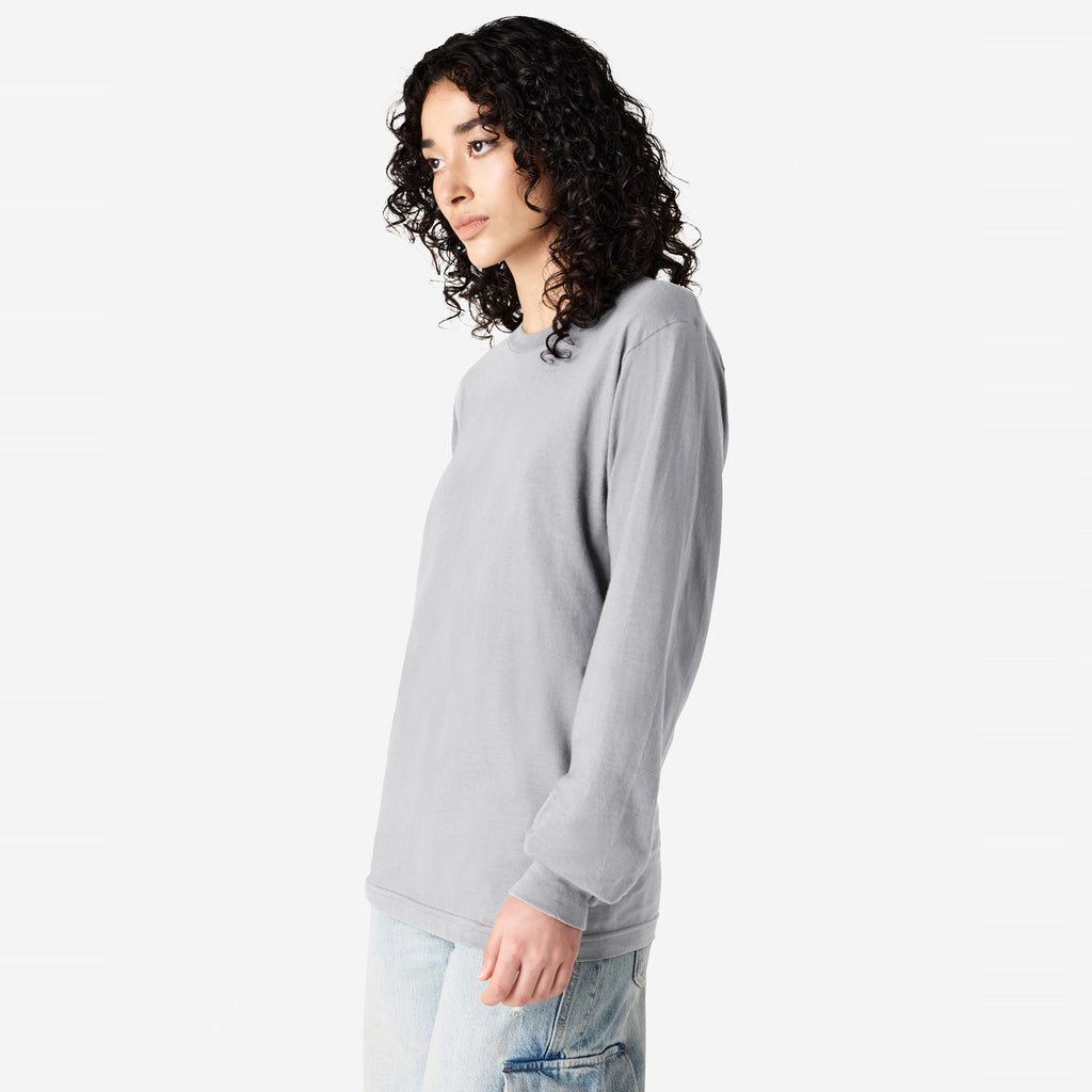 Cotton Long Sleeve Fine Jersey T-shirt