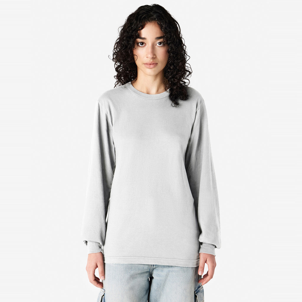 Cotton Long Sleeve Fine Jersey T-shirt