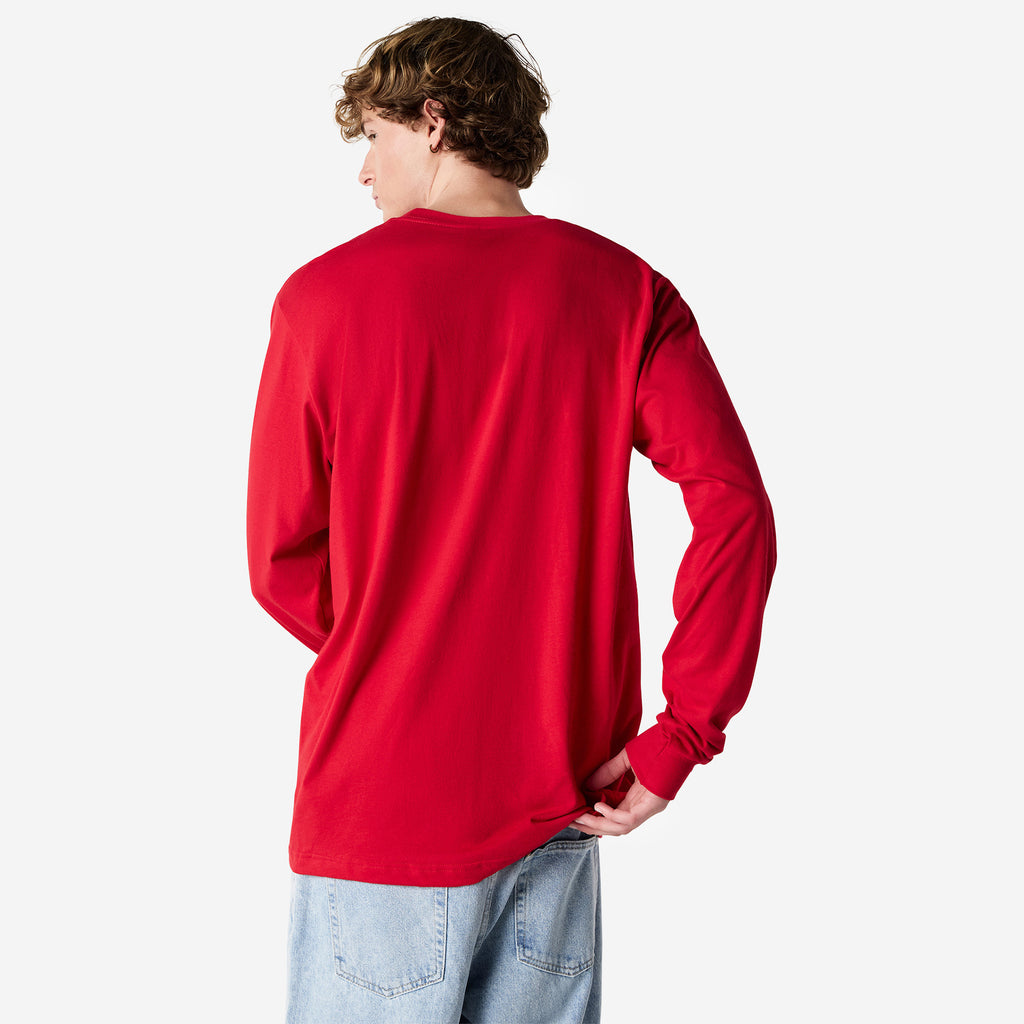 Cotton Long Sleeve Fine Jersey T-shirt