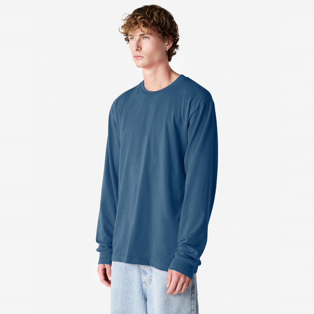 Cotton Long Sleeve Fine Jersey T-shirt