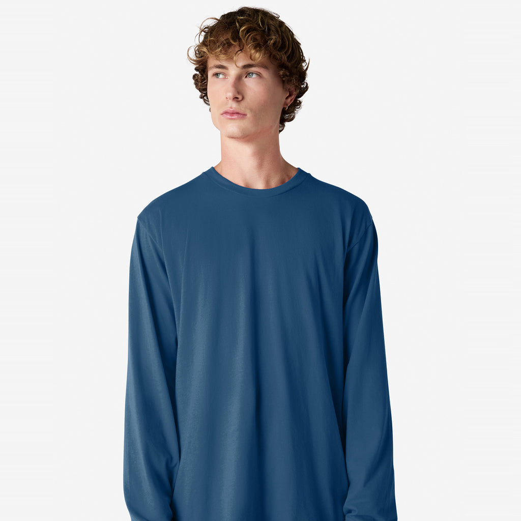 Cotton Long Sleeve Fine Jersey T-shirt