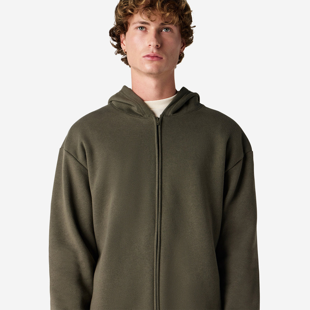 Reflex Fleece Unisex Full Zip Hooded Sweat