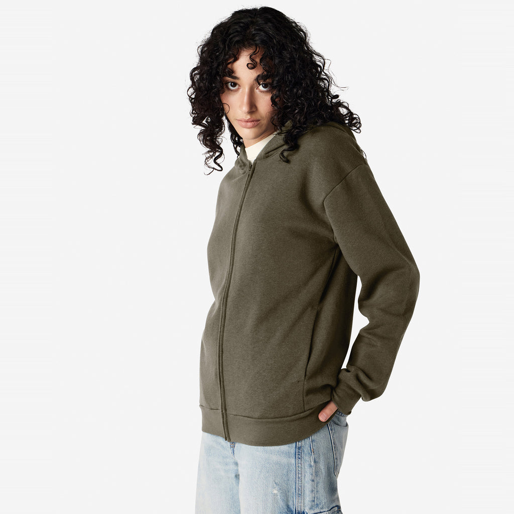 Reflex Fleece Unisex Full Zip Hooded Sweat