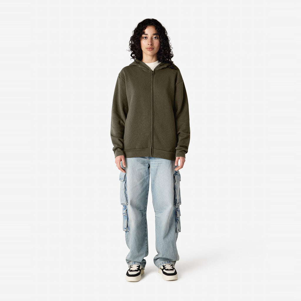 Reflex Fleece Unisex Full Zip Hooded Sweat